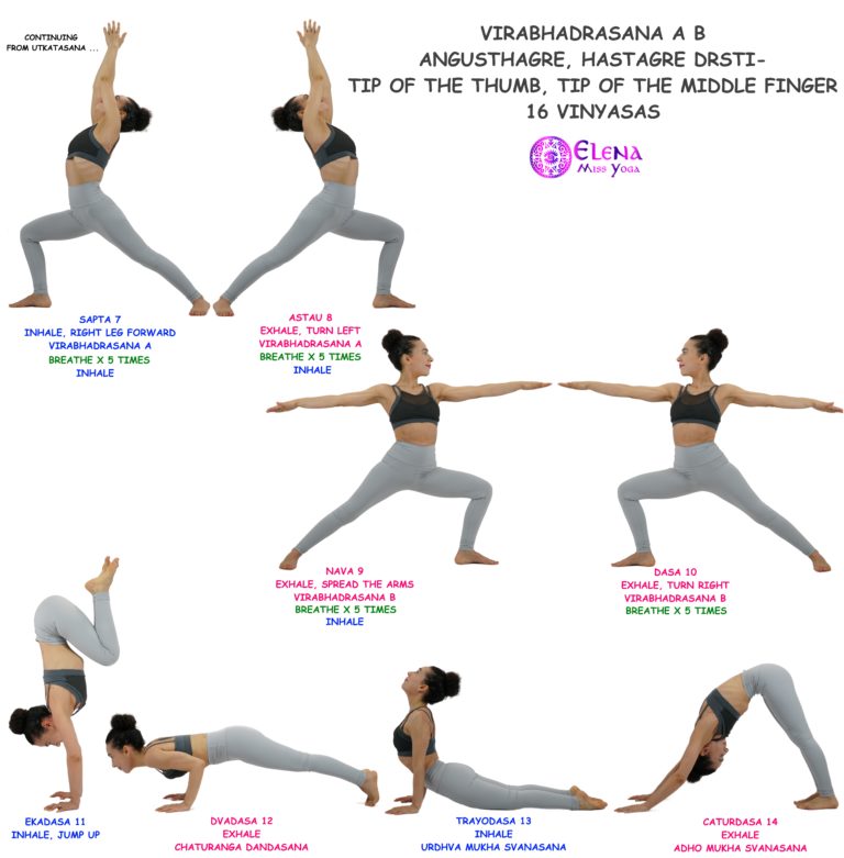 VIRABHADRASANA A AND B – Elena Miss Yoga