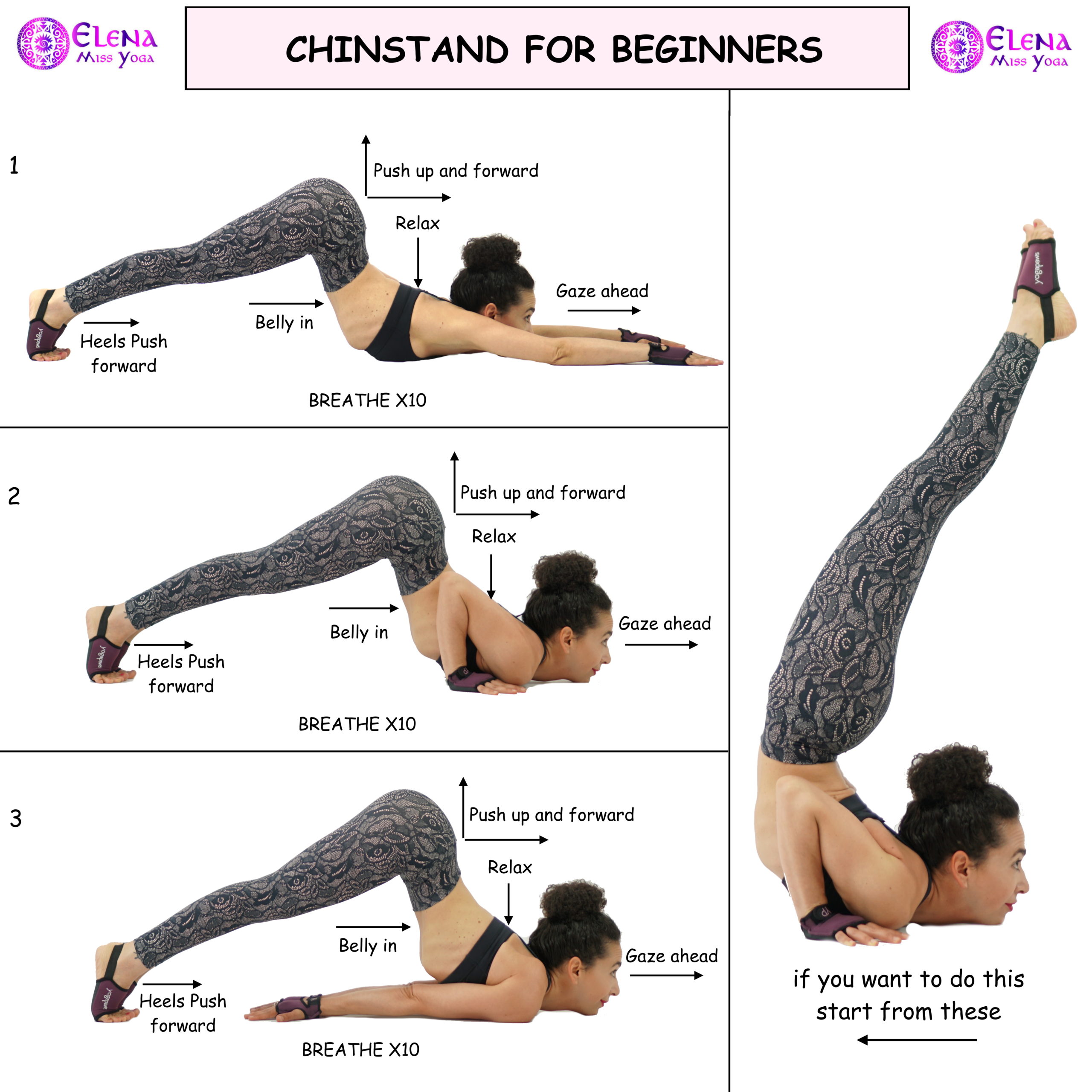 Yoga Pose: Chin Stand