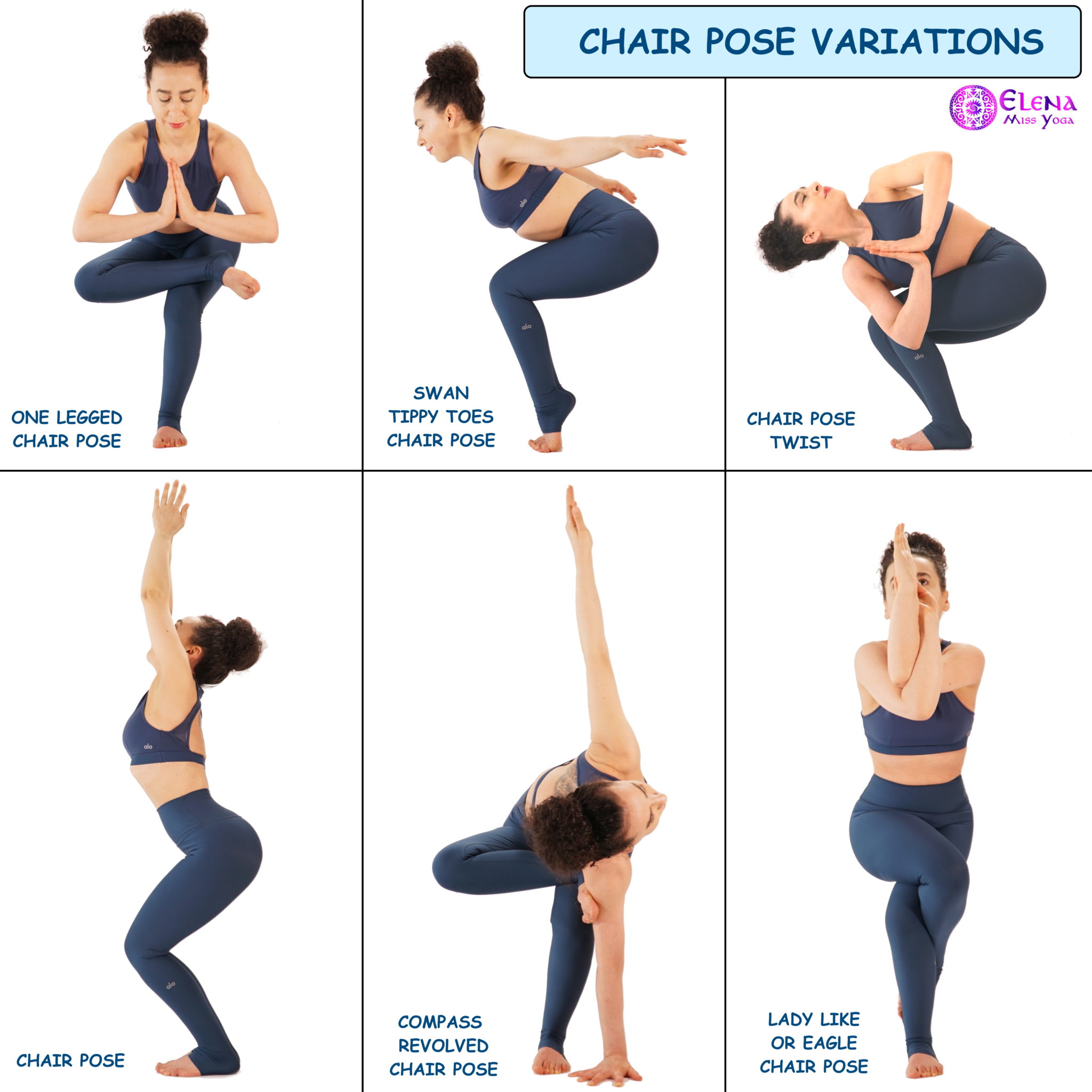 CHAIR POSE VARIATIONS – Elena Miss Yoga