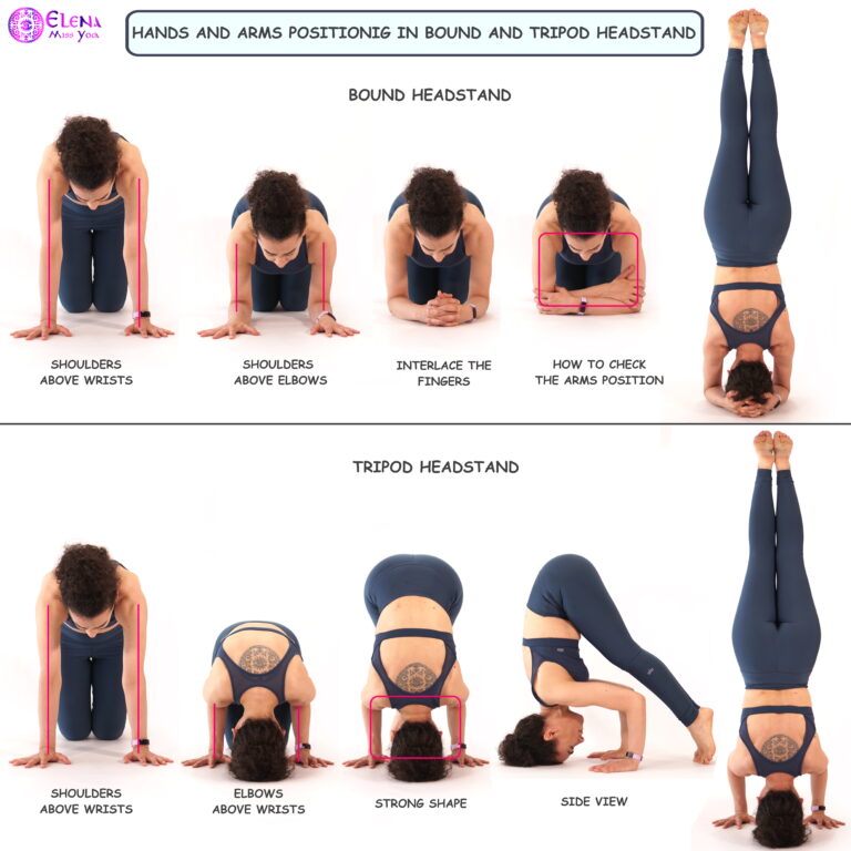 Hands And Arms Positioning -bound And Tripod Headstand – Elena Miss Yoga