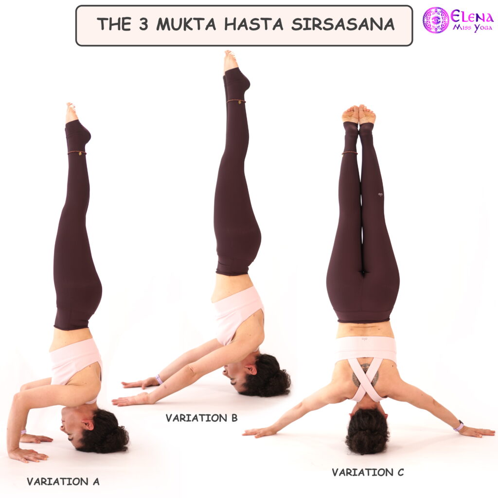 How to do Mukta Hasta Sirsasana A (Tripod Headstand) – OmStars