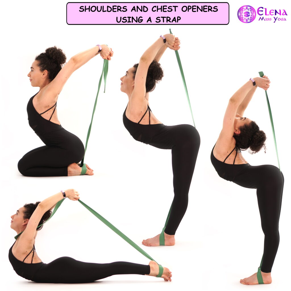 Yoga Strap Magic: Use a Long Strap to Put Your Shoulders in Place